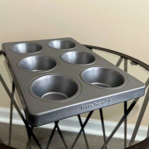KitchenAid Nonstick 6 Count Muffin Pan Set of 2